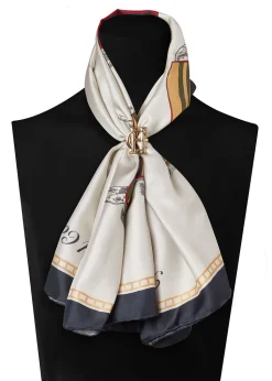 Nine Horse Silk Scarf