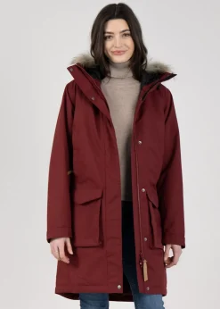 Nuuk Lite Parka - Bordeaux Red