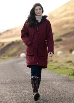 Nuuk Lite Parka - Bordeaux Red