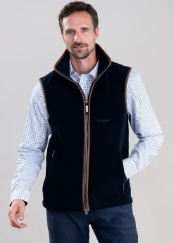 Oakham Fleece Gilet - Navy