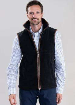 Oakham Fleece Gilet - Gunmetal