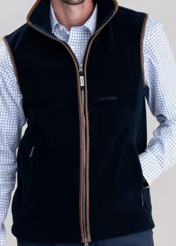 Oakham Fleece Gilet - Navy