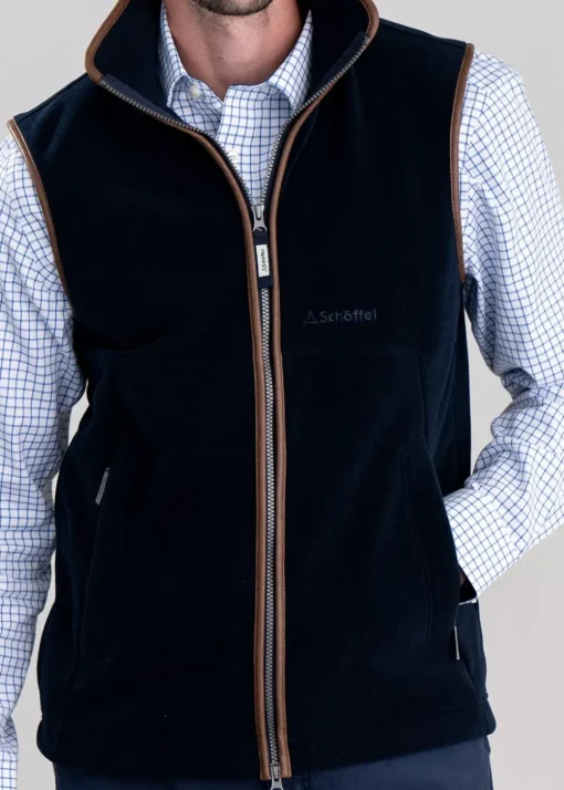 Oakham Fleece Gilet - Navy