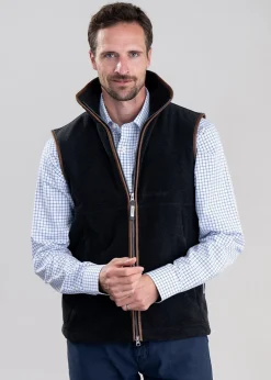 Oakham Fleece Gilet - Gunmetal