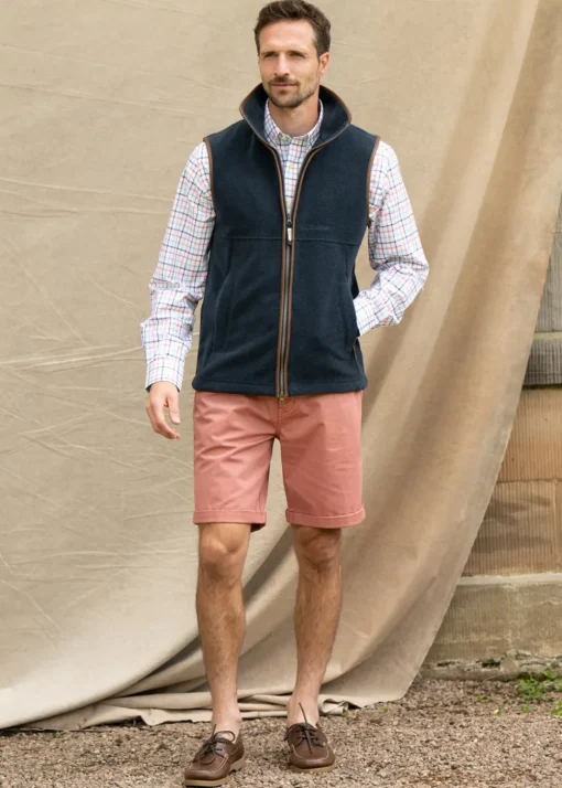 Oakham Fleece Gilet - Petrol Blue