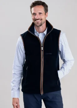 Oakham Fleece Gilet - Navy