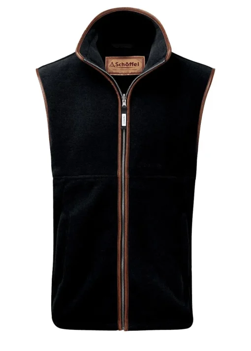 Oakham Fleece Gilet - Gunmetal