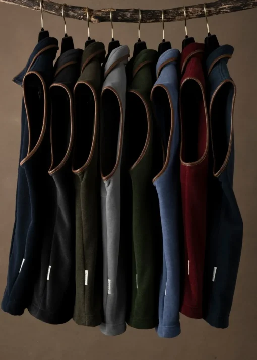 Oakham Fleece Gilet - Gunmetal