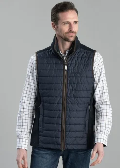 Oakham Hybrid Gilet - Petrol Blue