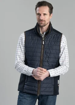 Oakham Hybrid Gilet - Petrol Blue