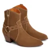 Ohio Ankle Boots - Tan Suede