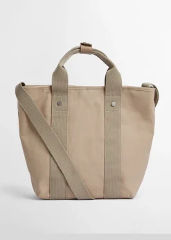 Olivia Bucket Tote Bag - Light Sand