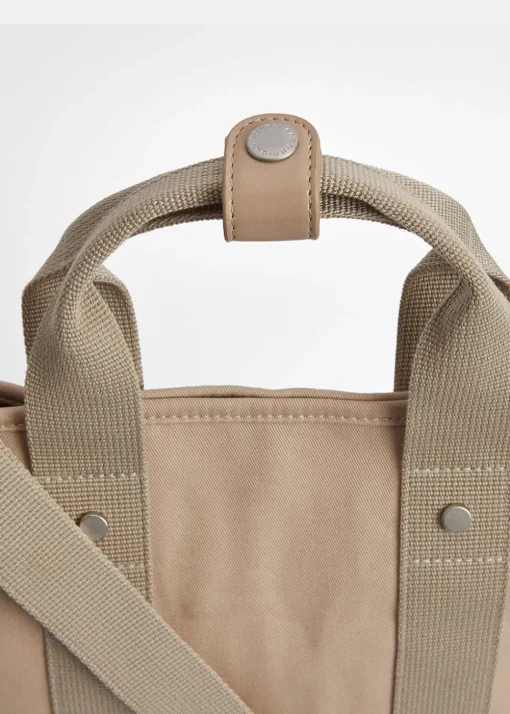 Olivia Bucket Tote Bag - Light Sand