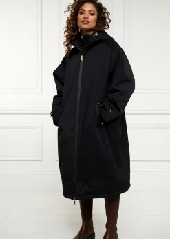 One-Size Waterproof Coat - Black