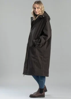 One-Size Waterproof Coat - Chocolate