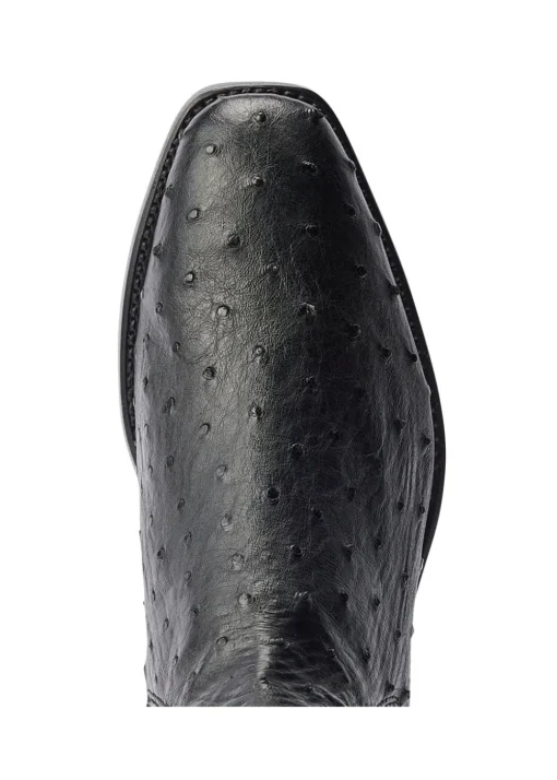 Ostrich Boots - Black