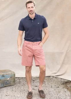 Overdyed Twill Shorts - Pink Salt