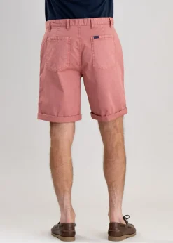 Overdyed Twill Shorts - Pink Clay