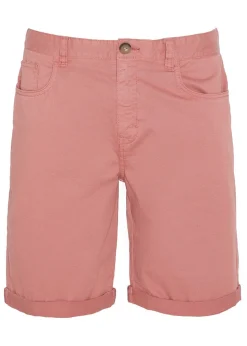 Overdyed Twill Shorts - Pink Clay