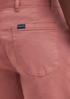 Overdyed Twill Shorts - Pink Clay