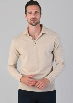 Oxton 1 Ply Cashmere Sport Shirt - Linen