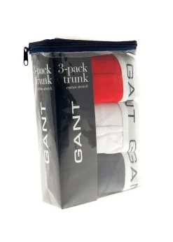 3 Pack Trunks - White, Red and Navy