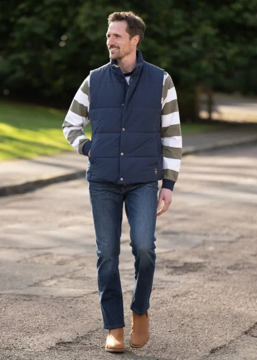 Paddington Vest - Navy