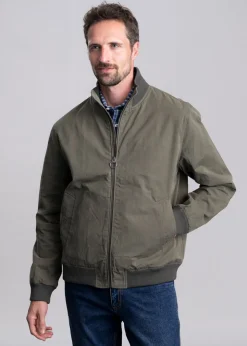 Palmer Bomber Jacket - Khaki