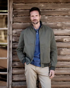 Palmer Bomber Jacket - Khaki