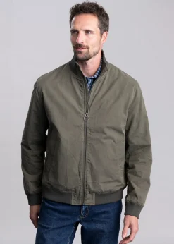 Palmer Bomber Jacket - Khaki