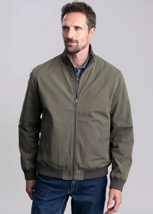 Palmer Bomber Jacket - Khaki
