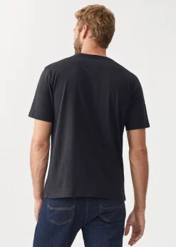 Parson T-Shirt - Navy and Chestnut