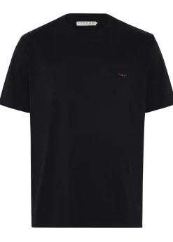 Parson T-Shirt - Black and Chestnut