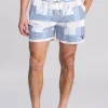 Patch Swim Shorts - Sky
