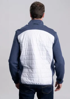 Peder Full Zip Windproof Jacket - Chambray Marble Grey