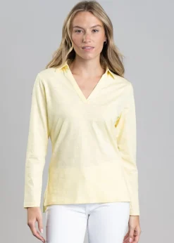 Pentle Bay Top - Pale Lemon