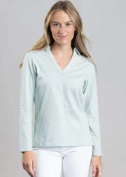 Pentle Bay Top - Pale Mint