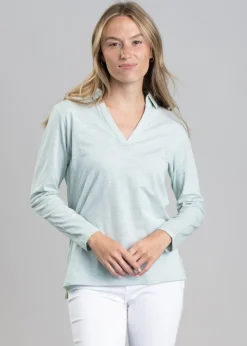 Pentle Bay Top - Pale Mint