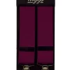 Plain Clip Braces - Plum