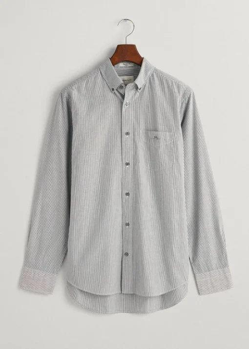 Poplin Banker Shirt - Black