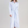 Poplin Shirt Dress - Dove Blue