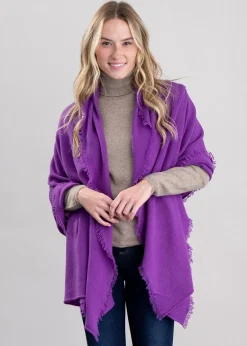 Poppy Cashmere Wrap - Sari