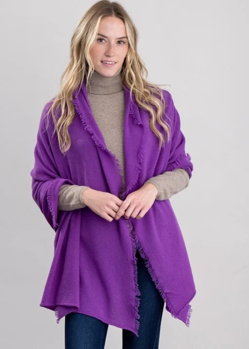 Poppy Cashmere Wrap - Sari