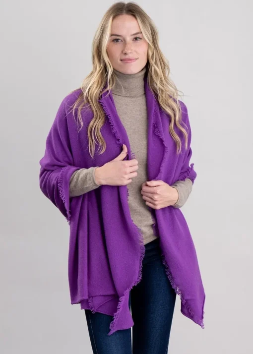 Poppy Cashmere Wrap - Sari