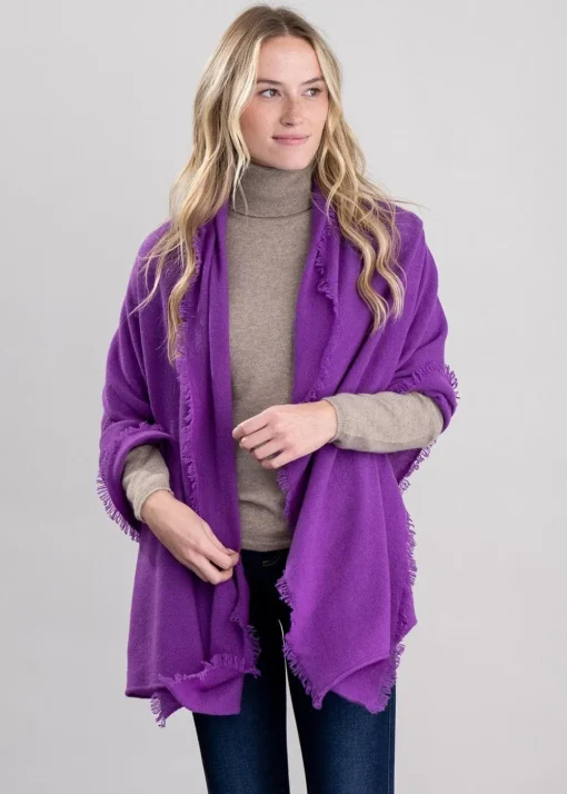 Poppy Cashmere Wrap - Sari