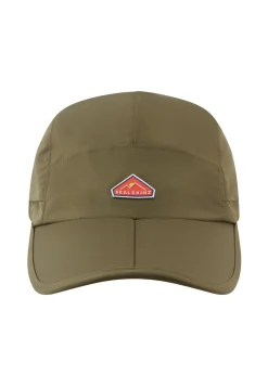 Poringland Waterproof Foldable Peak Plain Hiking Cap - Olive