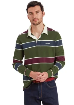 Porthtowan Rugby Top - Woodland and Wine