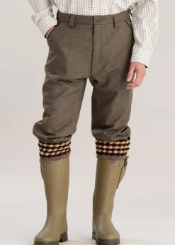 Ptarmigan Tweed Plus 2's - Loden Green Herringbone Tweed