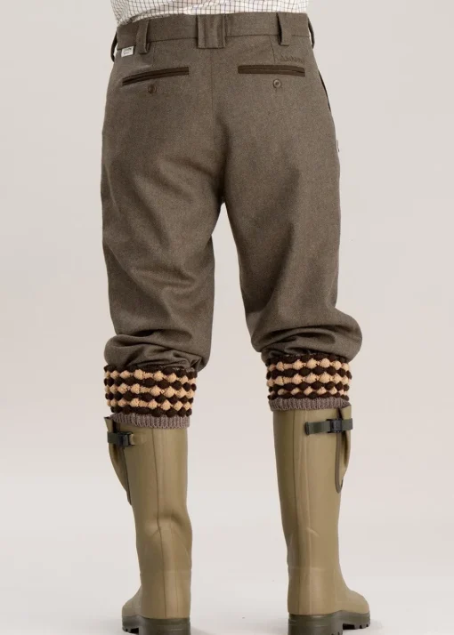 Ptarmigan Tweed Plus 2's - Loden Green Herringbone Tweed