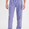 Pyjama Pants - Lavender Check